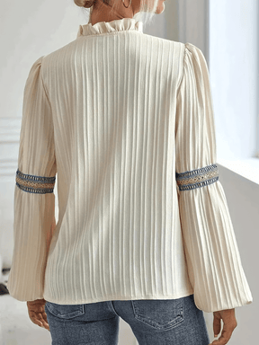 Blouse Femme Manches Longues Légère - Élégance et Confort au Quotidien