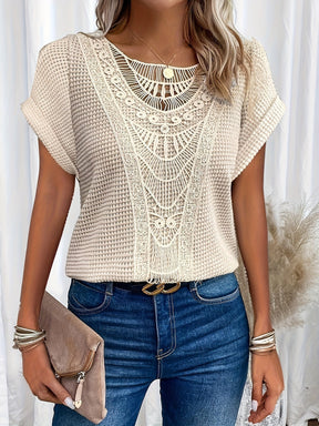 Blouse Femme en Tricot Doux - Confort Élégant pour Toutes Occasions