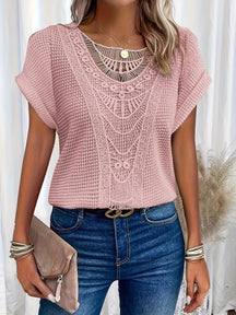 Blouse Femme en Tricot Doux - Confort Élégant pour Toutes Occasions