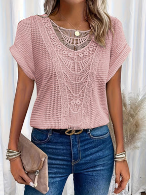 Blouse Femme en Tricot Doux - Confort Élégant pour Toutes Occasions