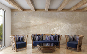 Beige Marble Effect Wallpaper