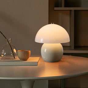 Lampe de Table Champignon en Céramique - Ambiance Ludique et Éclairage Frais
