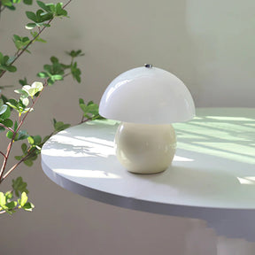 Lampe de Table Champignon en Céramique - Ambiance Ludique et Éclairage Frais