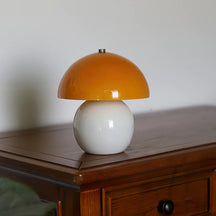 Lampe de Table Champignon en Céramique - Ambiance Ludique et Éclairage Frais