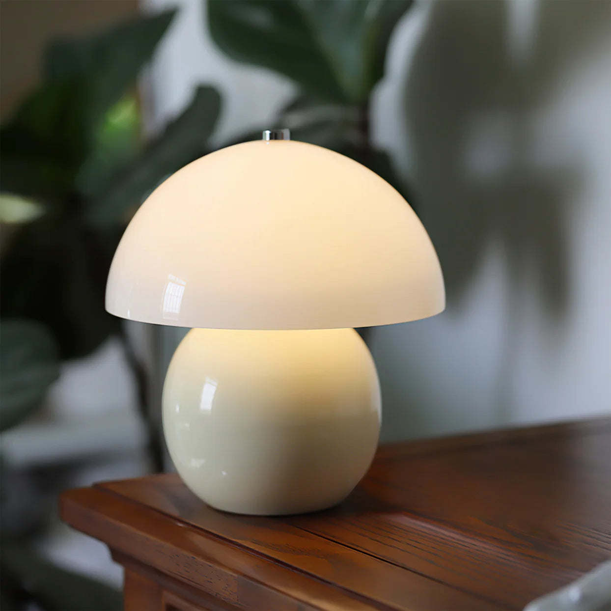 Lampe de Table Champignon en Céramique - Ambiance Ludique et Éclairage Frais