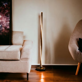Lampe de Sol Dimmable en Aluminium - Éclairage Économe en Énergie et Élégant