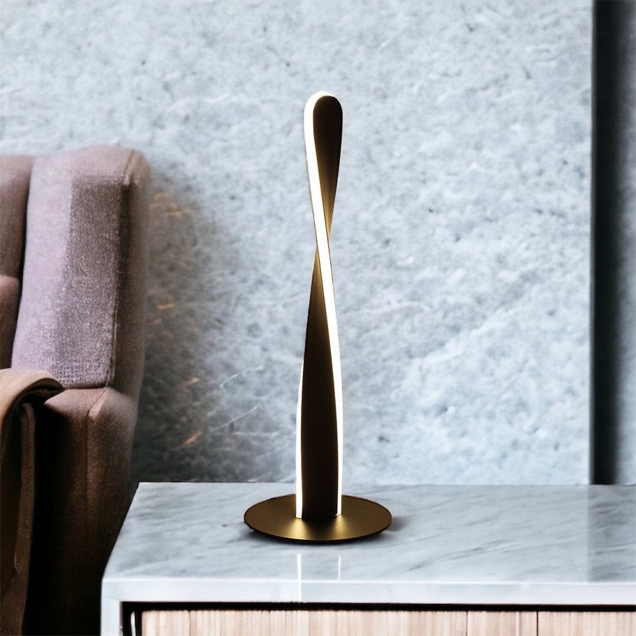 Lampe de Bureau Dimmable en Aluminium - Design Élégant et Économie d'Énergie