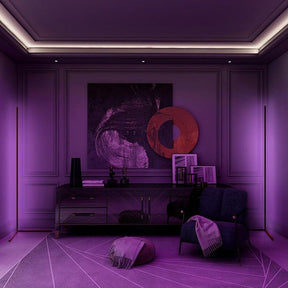 Lampe d'Angle RGB Moderne - Ambiance Colorée et Design Élégant