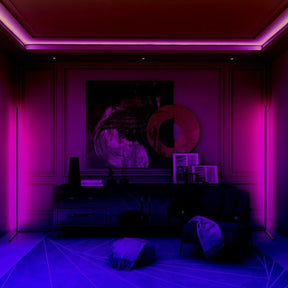 Lampe d'Angle RGB Moderne - Ambiance Colorée et Design Élégant