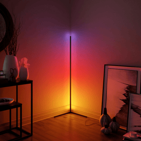 Lampe d'Angle RGB Moderne - Ambiance Colorée et Design Élégant