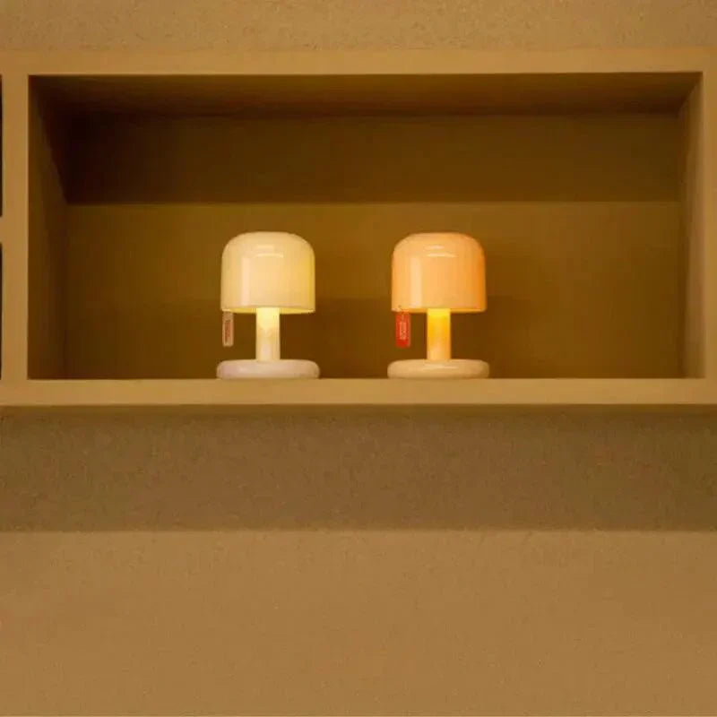 Lampe de Table Rechargeable - Atmosphère Romantique et Sereine