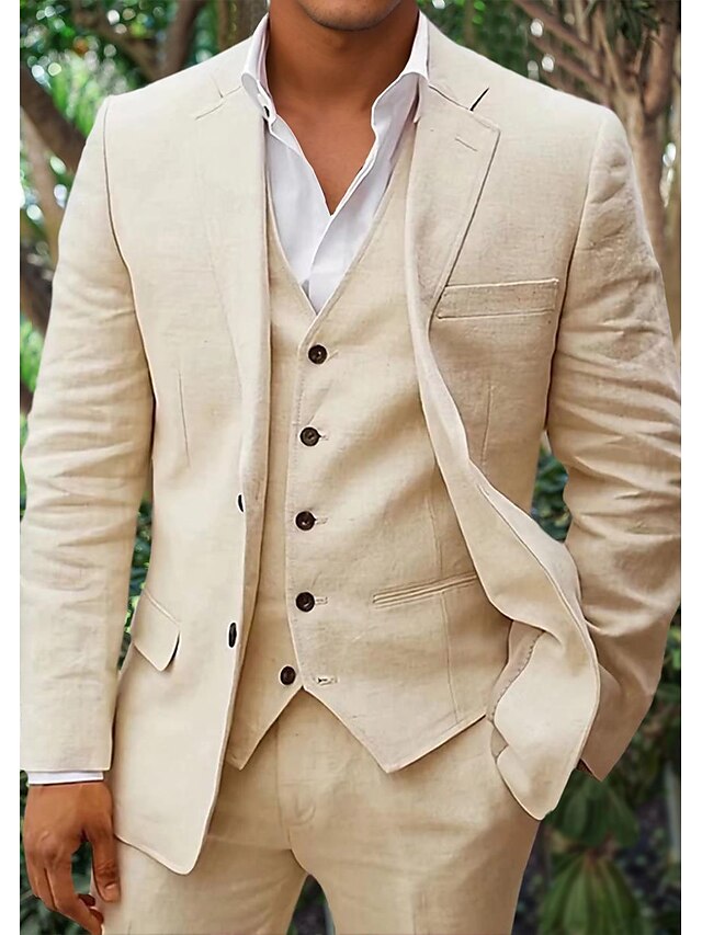 Costume en Lin pour Homme - Élégance et Confort pour Événements