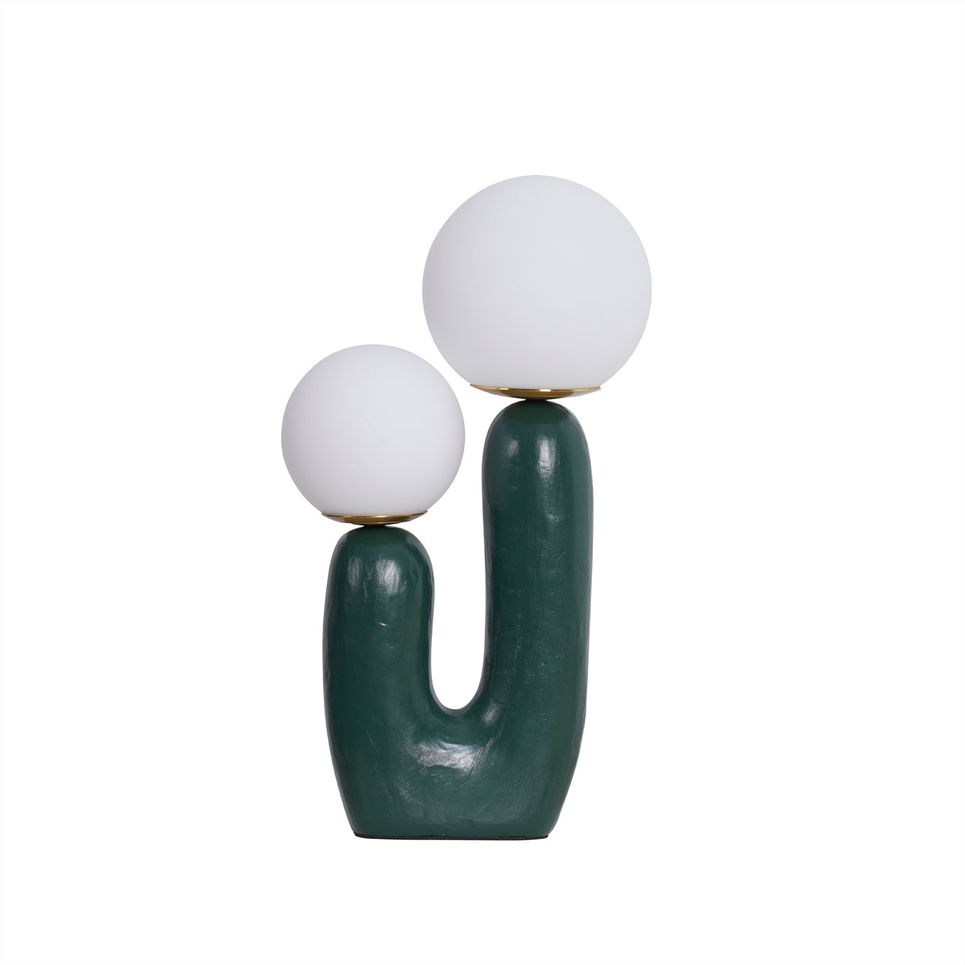 Lampe de Table en Verre et Résine - Design Élégant et Moderne pour Intérieur