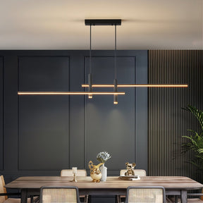 Luminaire Suspendu à LED - Design Moderne et Hauteur Réglable