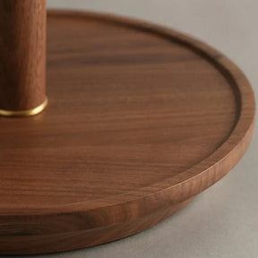 Lampe en Bois Plissé - Éclairage Chaud et Accueillant
