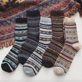 Chaussettes d'Hiver Douces et Durables - Confort Ultime et Design Scandinave