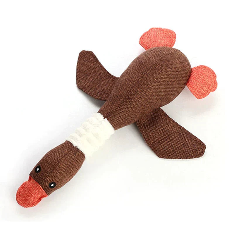 Jouet en Canard Durable pour Animaux - Amusement Sûr et Mastiquer Résistant
