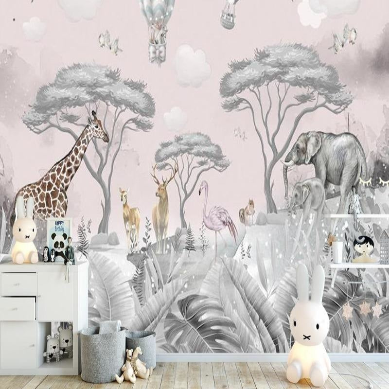 Animals Girls Wallpaper
