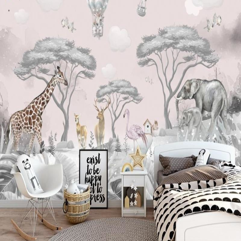 Animals Girls Wallpaper