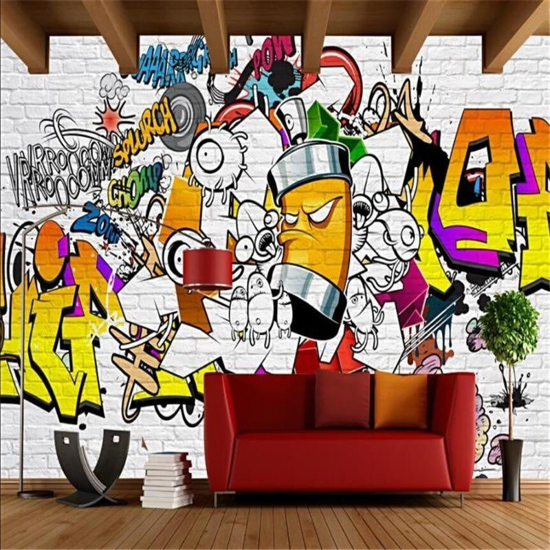 Graffiti Effect Wallpaper