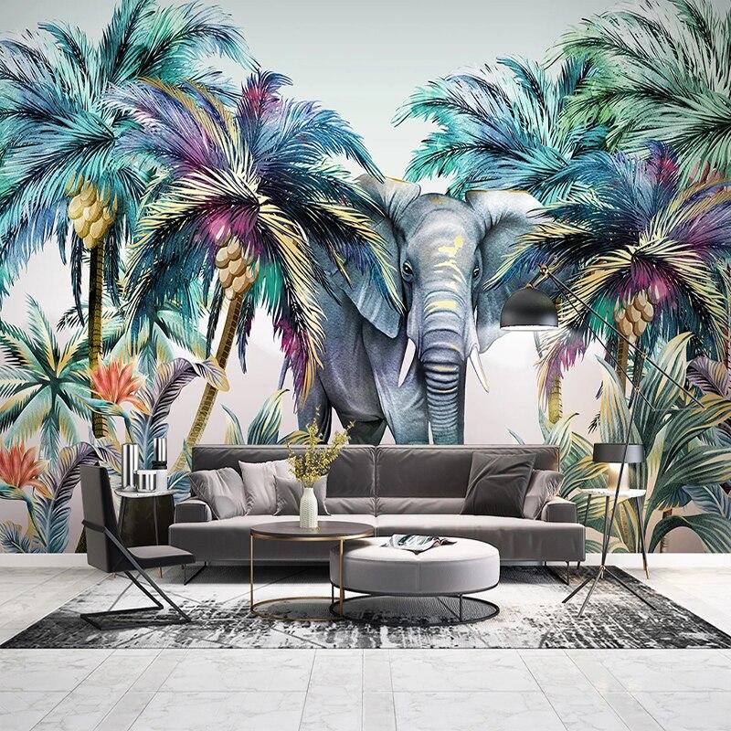 Jungle Foliage Wallpaper