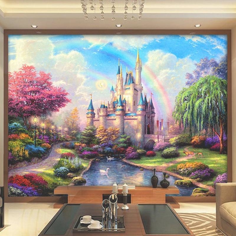 Giant Princess Castle Wallpaper