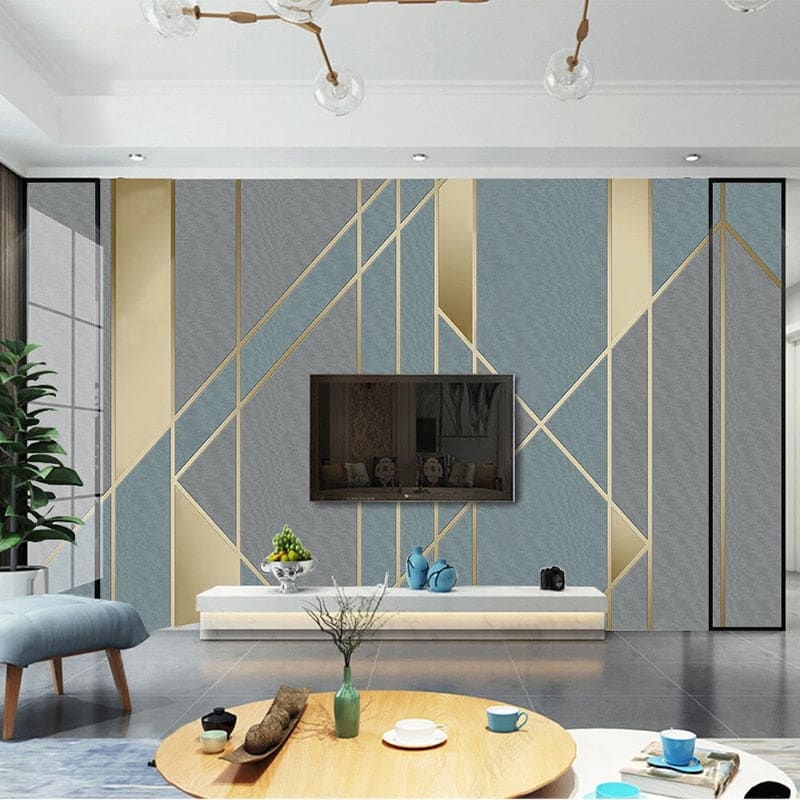 Scandinavian Geometric Wallpaper
