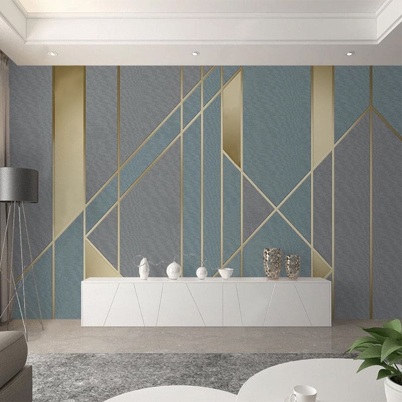 Scandinavian Geometric Wallpaper