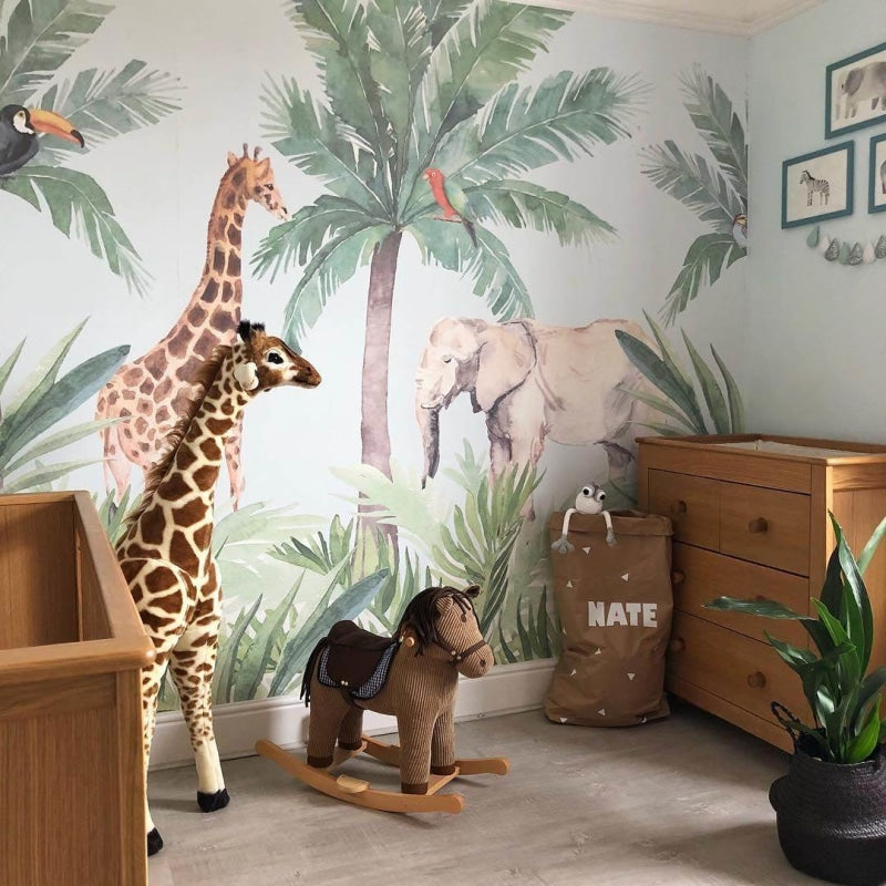 Jungle Wallpaper for Baby's Bedroom