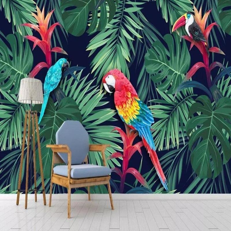 Parrot Jungle Wallpaper