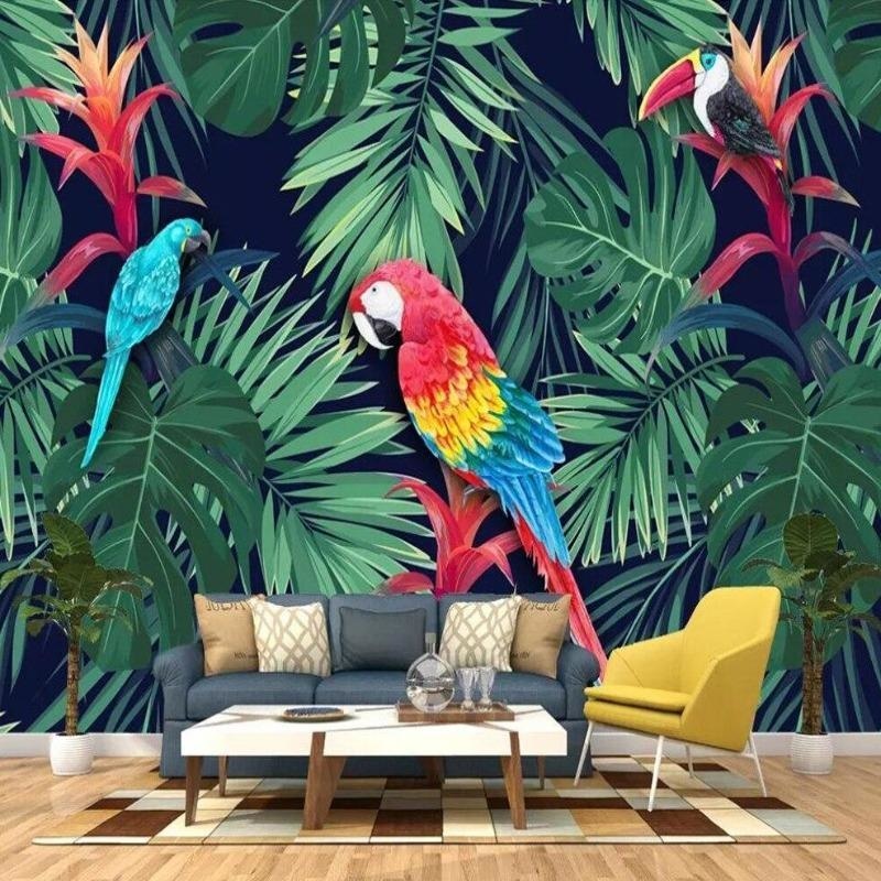 Parrot Jungle Wallpaper