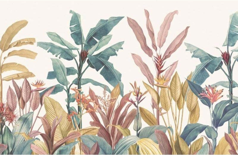 Tropical Scandi Wallpaper