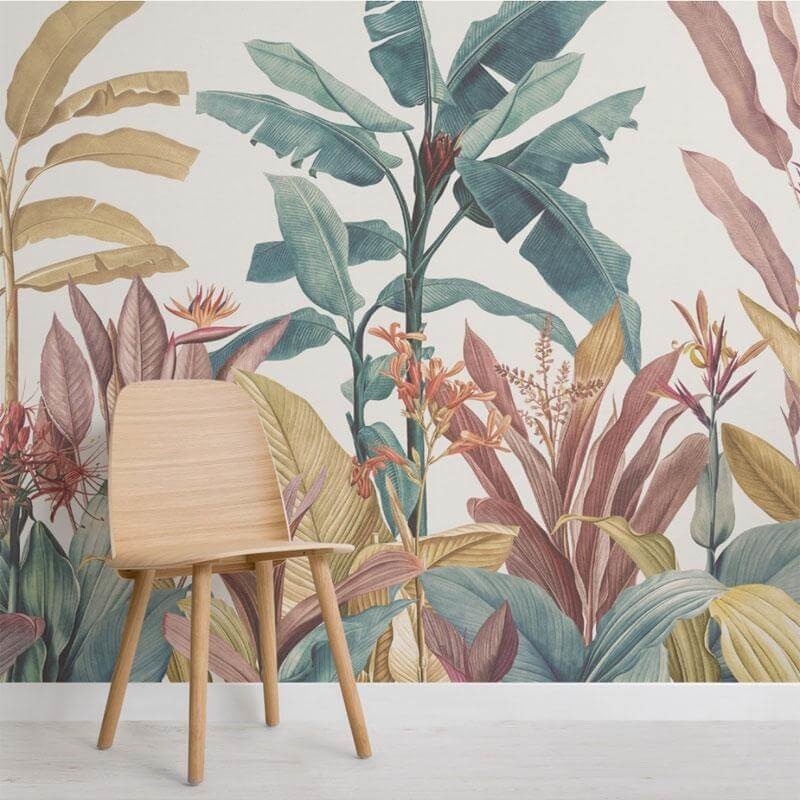 Tropical Scandi Wallpaper