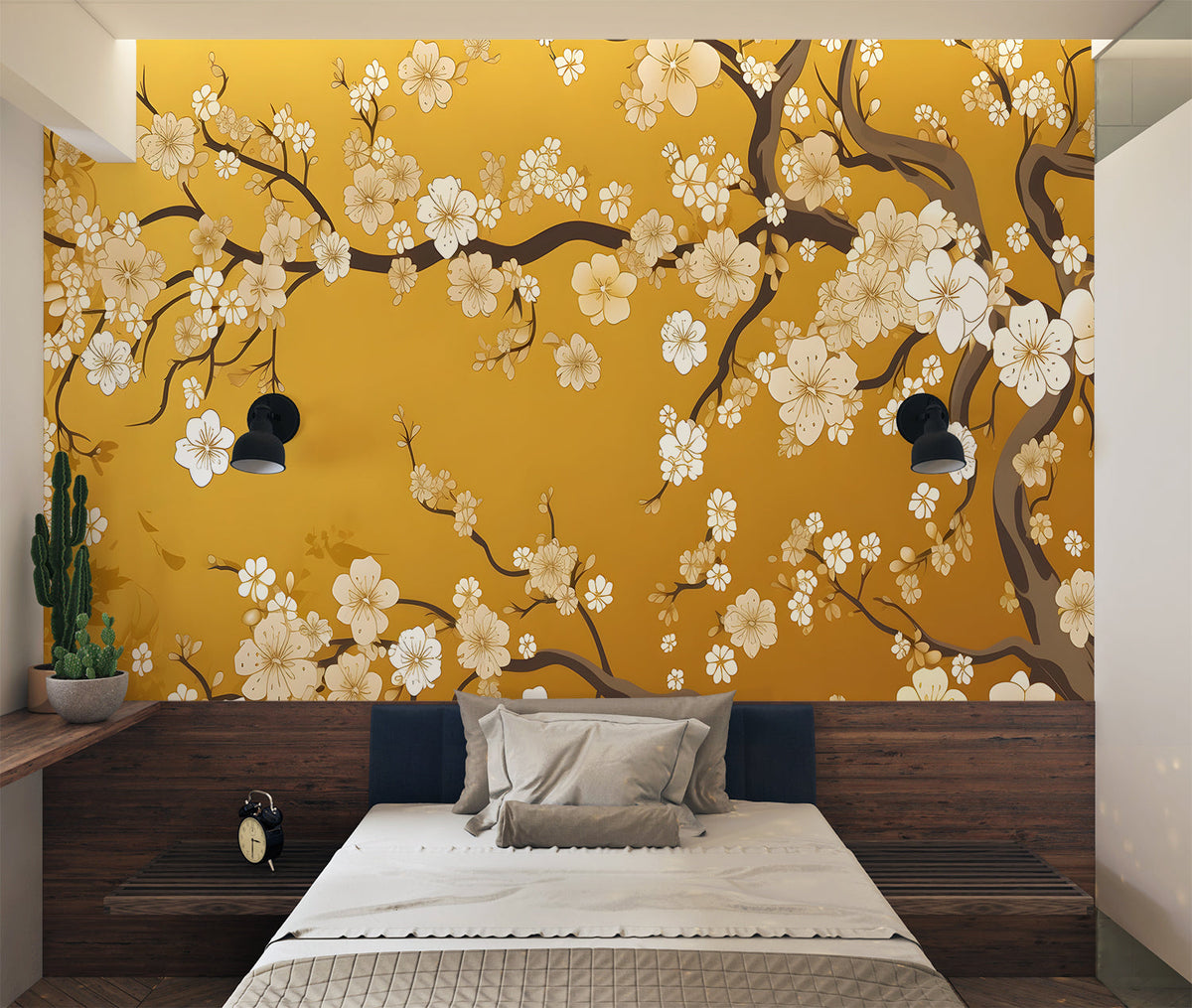 Japanese Yellow Wallpaper