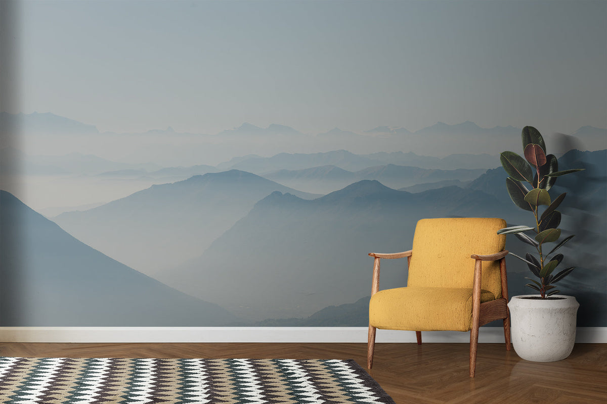 Blue Mountain Panoramic Wallpaper