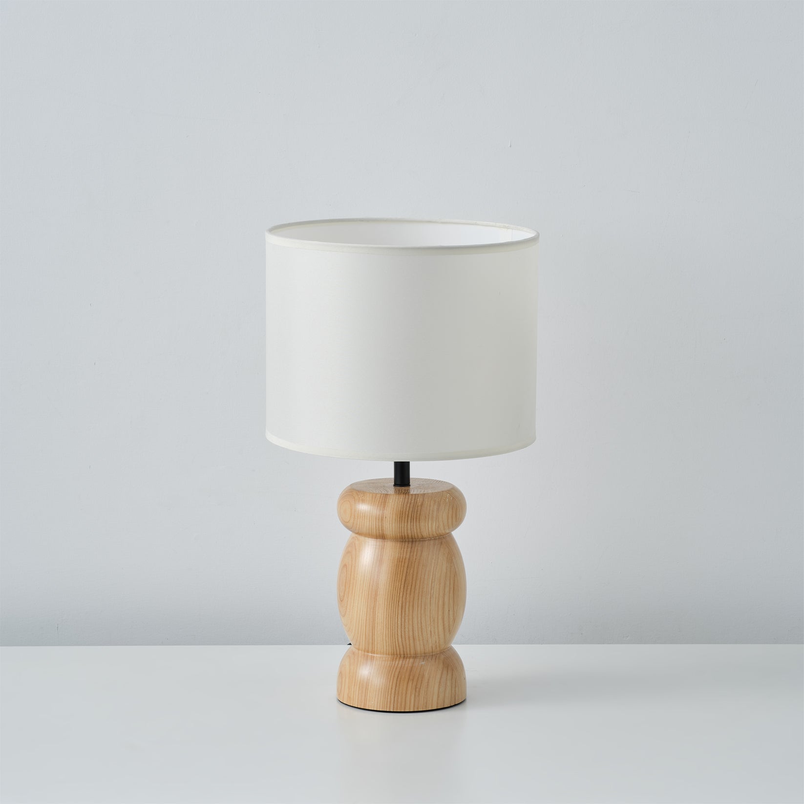 Lampe de Table en Bois - Design Élégant avec Éclairage Chaleureux