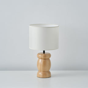 Lampe de Table en Bois - Design Élégant avec Éclairage Chaleureux
