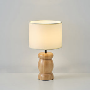 Lampe de Table en Bois - Design Élégant avec Éclairage Chaleureux