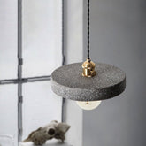 Lampe Suspendue en Béton Design - Élégance Industrielle et Cordon Réglable