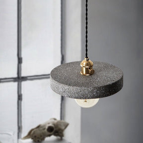 Lampe Suspendue en Béton Design - Élégance Industrielle et Cordon Réglable