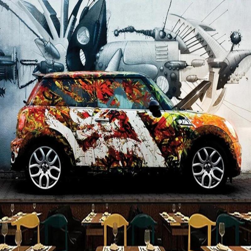 Papier Peint Voiture  Retro