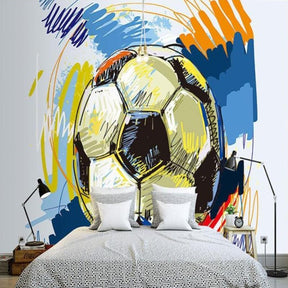 Papier Peint Foot  Ballon de Foot