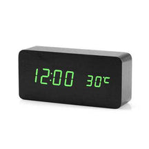Horloge Réveil Numérique LED - Contrôle Vocal et Affichage Clair