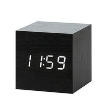 Horloge Réveil Numérique LED - Contrôle Vocal et Affichage Clair