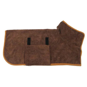 Robe de Bain pour Chien - Ajustable, Séchage Rapide et Élégant