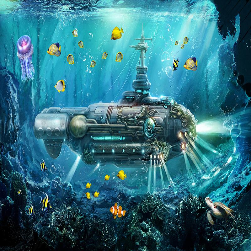 Submarine Marine Wallpaper