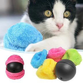 Boule de Chien Roulante Automatique - Jouet Interactif Sûr et Rechargeable