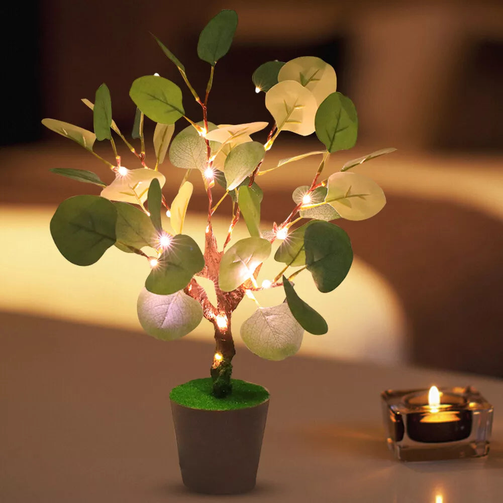 Lampe de Nuit LED Festive - Ambiance Chaleureuse et Élégante