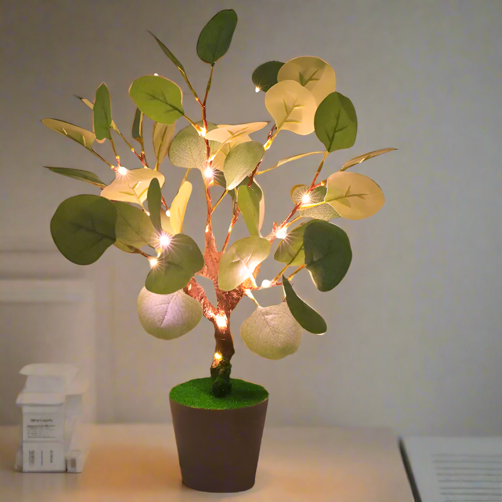 Lampe de Nuit LED Festive - Ambiance Chaleureuse et Élégante