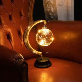 Lampe de Lune LED - Ambiance Apaisante et Magique